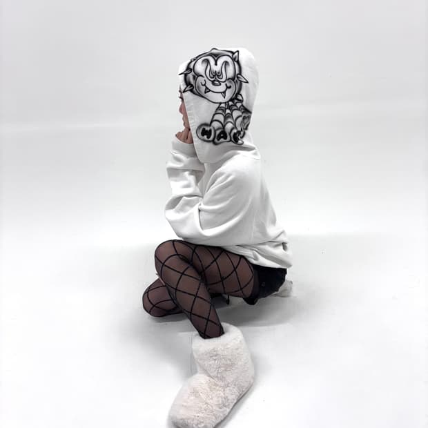 hara 2025 gogo hoodie (white)