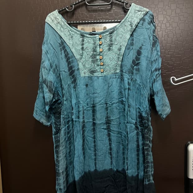 빈티지 타이다이 5부 티셔츠 free