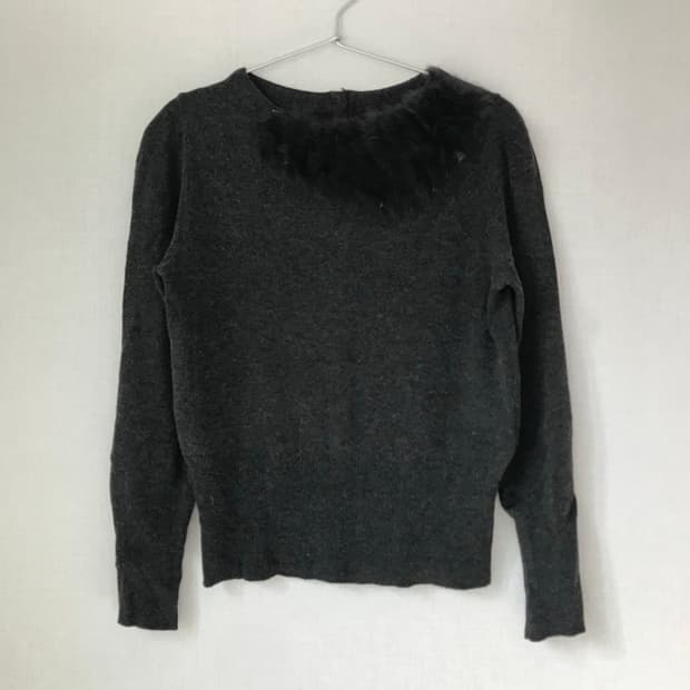 angora knit top