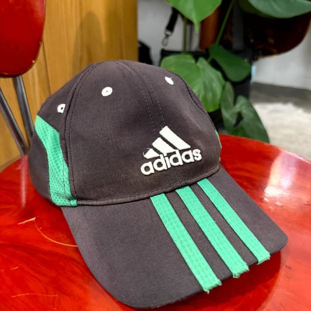 Adidas Green Stripe Cap