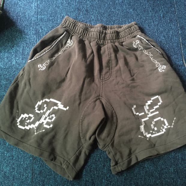 샵페어리 자수 버뮤다 팬츠