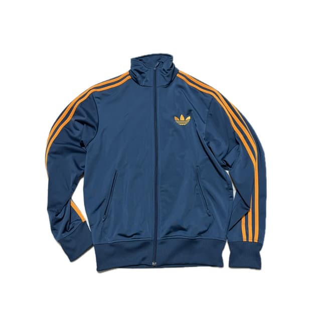 아디다스 남색 주황 져지
