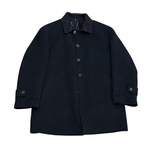 EZ 클래식 빈티지 울 하프 코트