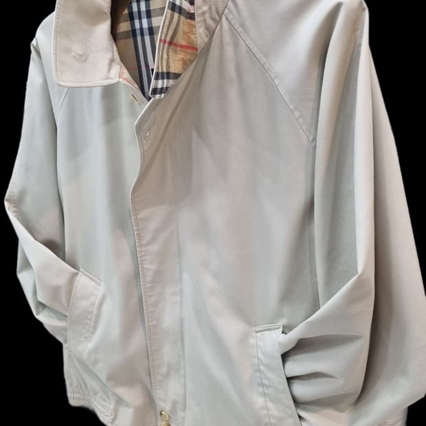 버버리 남성 베이지 자켓