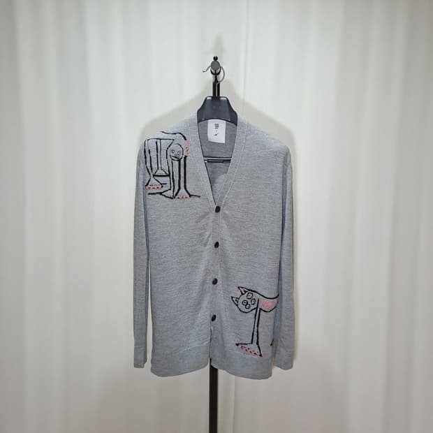 (택포) 시스템 X 권철화 콜라보 가디건 100 B138