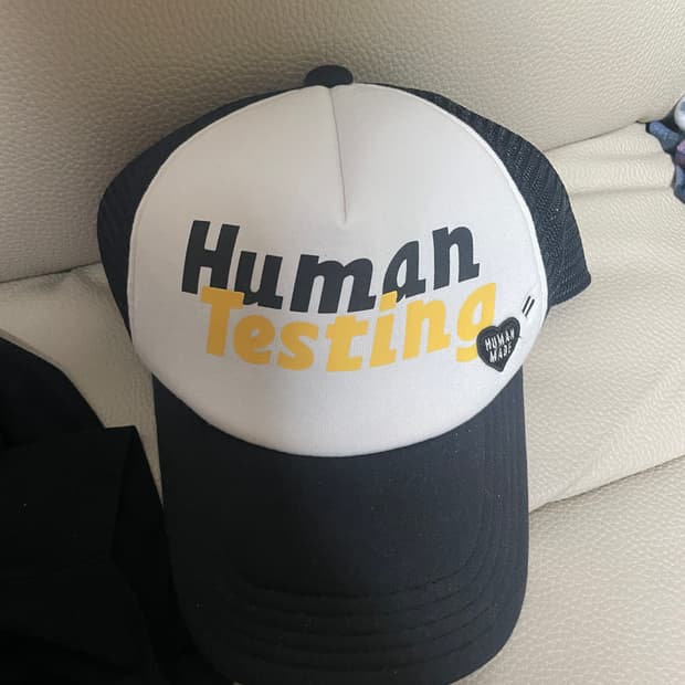 휴먼메이드 에이셉라키 휴먼테스팅 메쉬캡