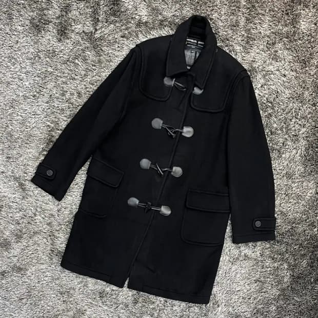 FRJ 남성 울 80% 떡볶이 더플 코트 (105)