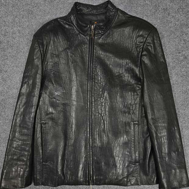 Evco 양가죽 90`s 자켓 L(급처)