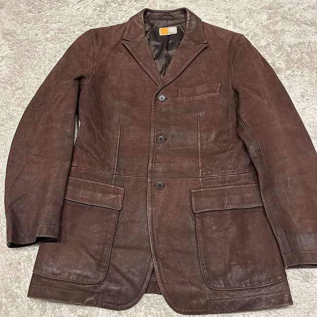 Ermenegildo Zegna 소가죽 자켓