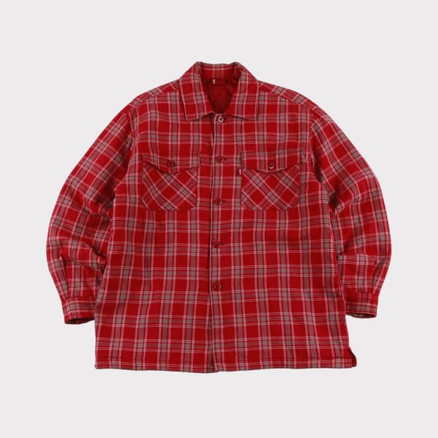 [M] 리바이스 레드탭 퀼팅 플라넬 셔츠