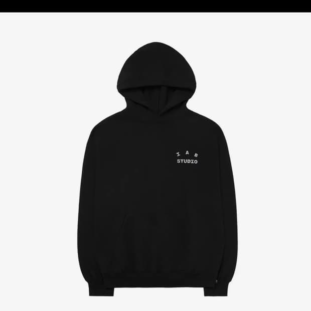 iab 기모 후드티 xl