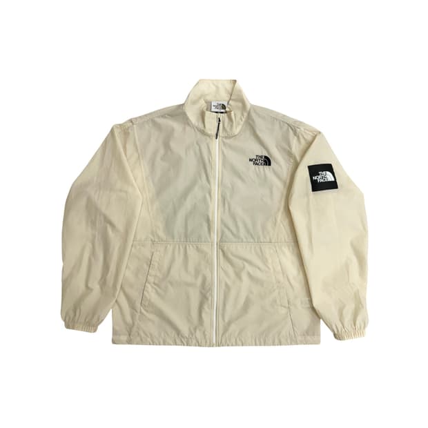 노스페이스 화이트라벨 아이보리 경량 바람막이 자켓 100 L
