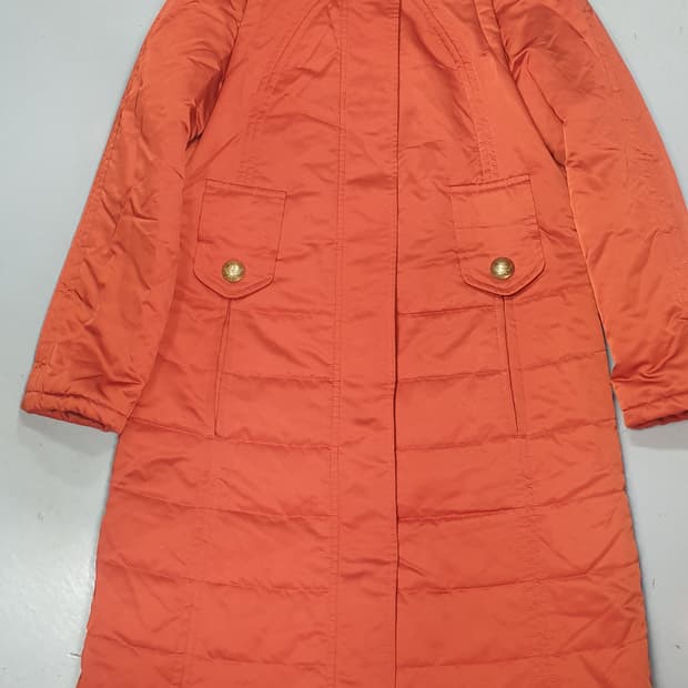 에스까다 스포츠 여성 오렌지 롱패딩 38