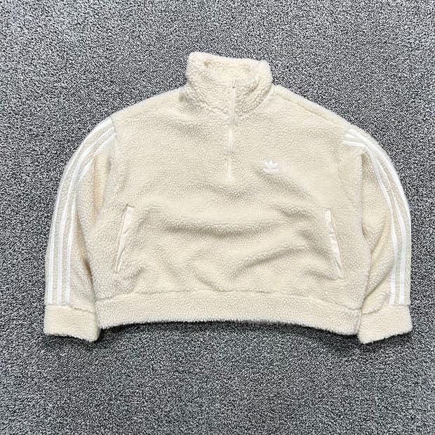 아디다스(ADIDAS)크림 크롭 플리스