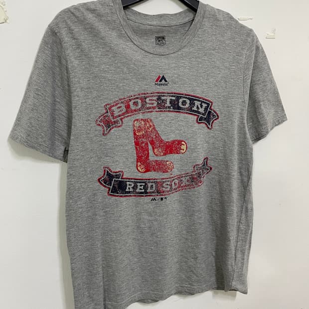 마제스틱 보스턴 레드삭스 반팔 티셔츠