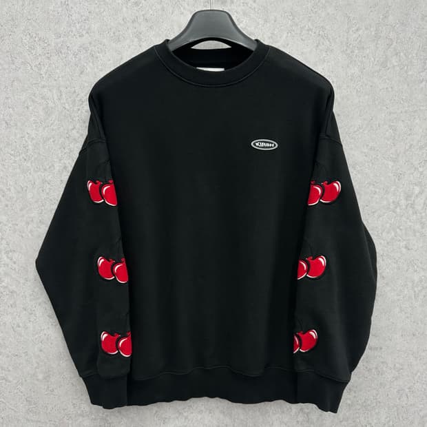 FREE 키르시 여자 오버핏 맨투맨