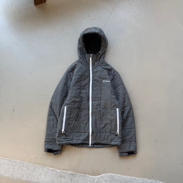 컬럼비아 체크 아웃도어 자켓