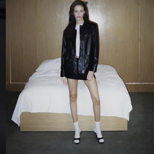 글로니 WESTERN ARROW POCKET LEATHER JACKET