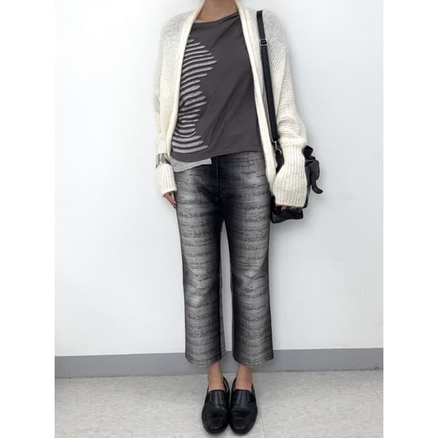 빈티지 블랙 팬츠