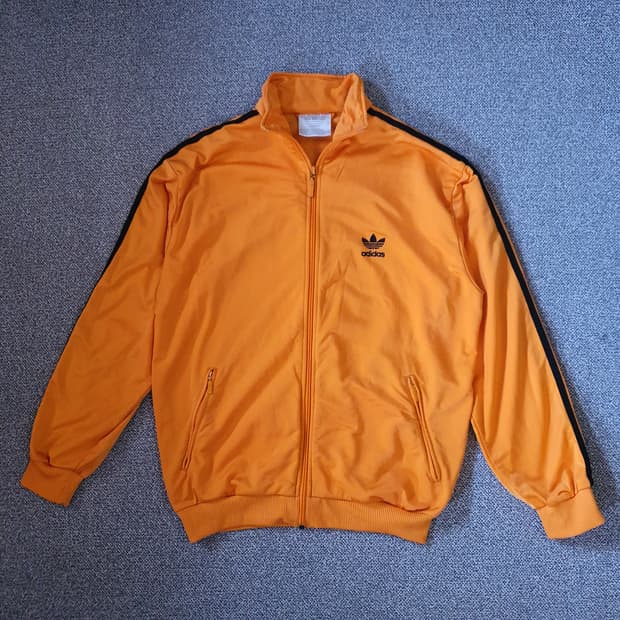 80s 아디다스 파이어버드 트렉탑 져지 no.75
