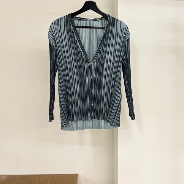 이세이 미야케 페테 틸 플리츠 탑 셋업