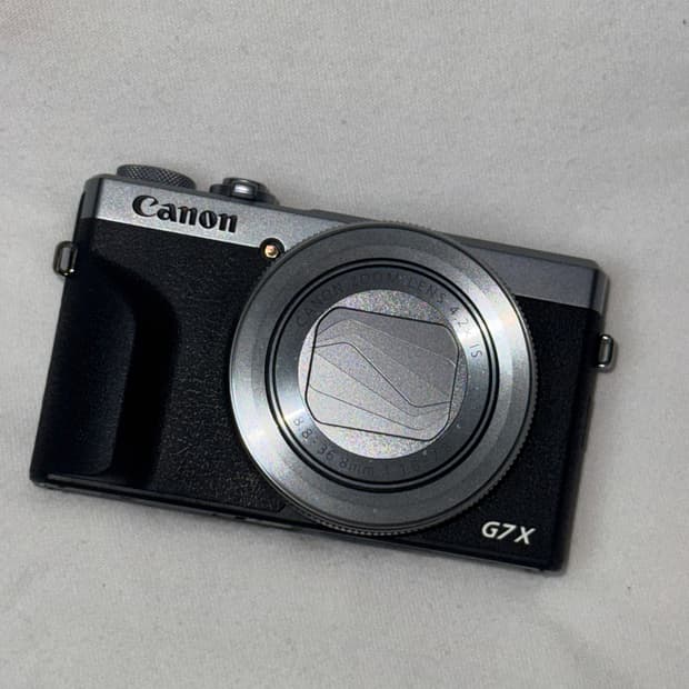 캐논 파워샷 g7x mark 3 실버