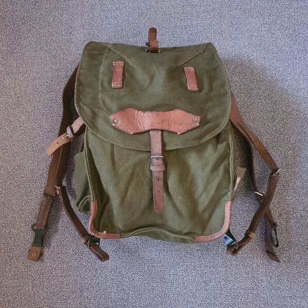 70s 루마니아군용 배낭