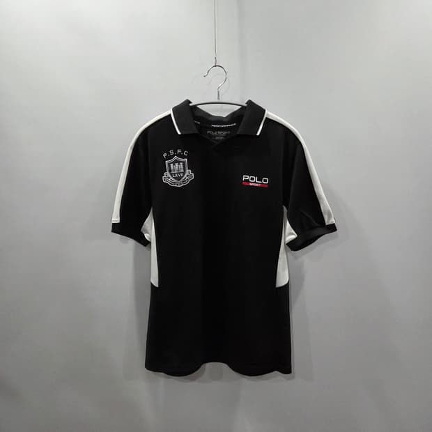 폴로랄프로렌 스포츠 우먼 기능성 카라 반팔티 L