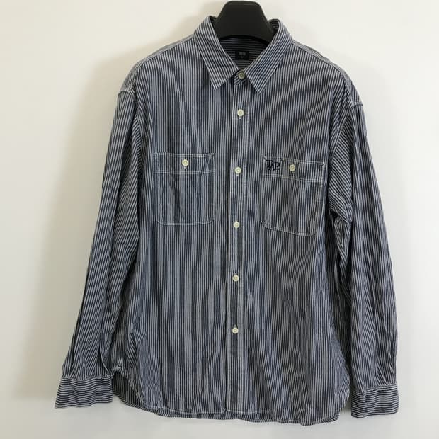 유니클로 히코리 샴브레이 셔츠 [XL]