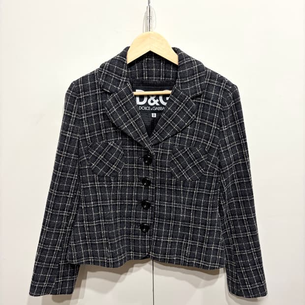 돌체앤가바나 트위드 자켓