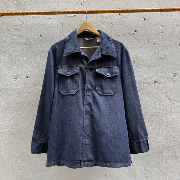 70s Levis gentleman 데님셔츠