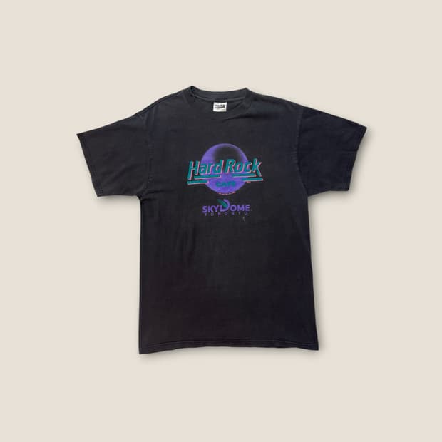 90s 하드락카페 SKYDOME TORONTO 빈티지 티셔츠 L