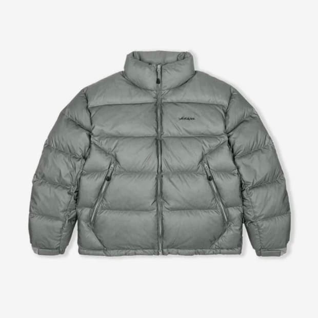 yeseyesee padded jacket light grey XL