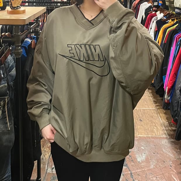 [HI] 나이키 웜업 카키