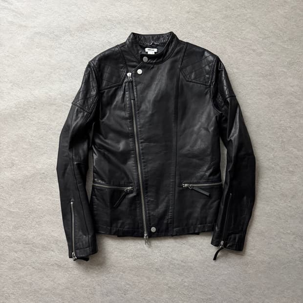 헬무트랭 바이커 램스킨 자켓