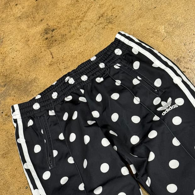 [정품/85] 아디다스 블랙 도트 트레이닝 바지 b8
