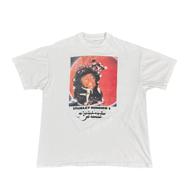 빈티지 90s Clockwork Orange 시계태엽 오렌지 영화 티셔츠