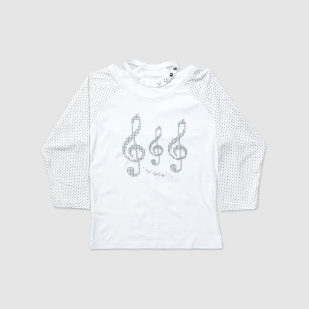 인앤양인하모니 멜로티 티셔츠 Melody t-shirt 화이트
