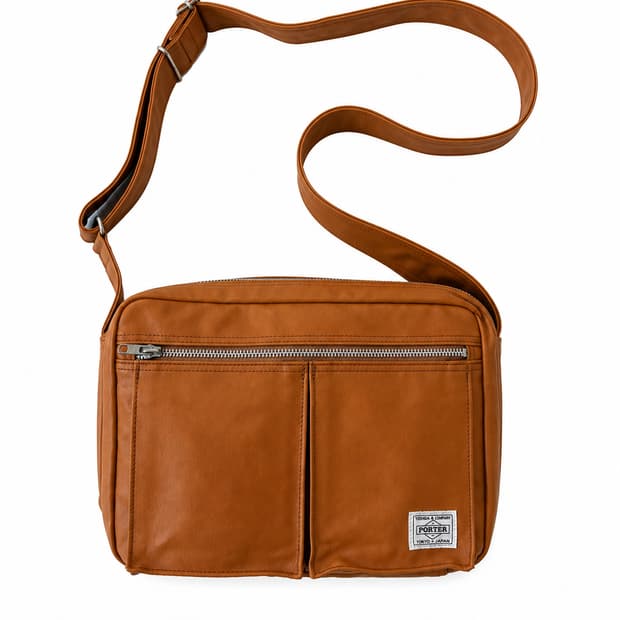 PORTER FREESTYLE SHOULDER BAG (Camel)