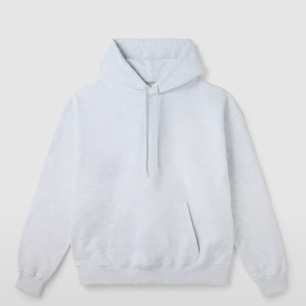 s/e/o LOGO HOODIE HEATHER GRAY