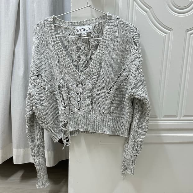 Wildfox 데미지 니트