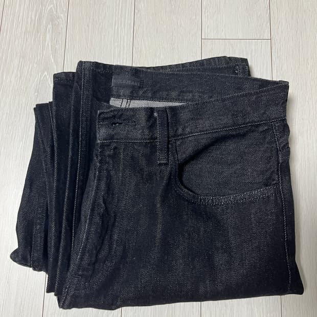 유니클로 와이드 스트레이트 진 30