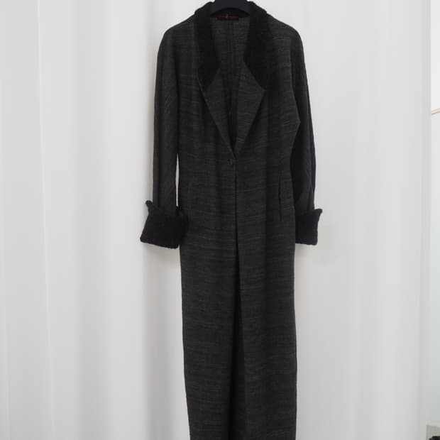 90's HIROKO KOSHINO wool dresses 