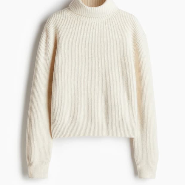 H&M 터틀넥 니트