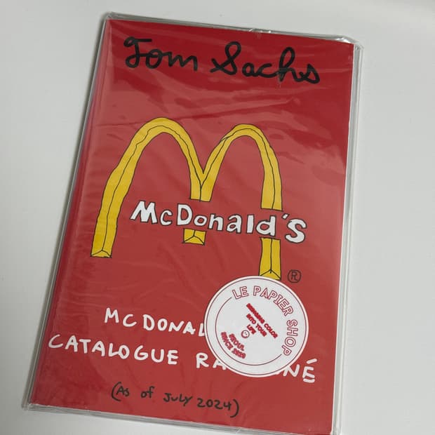 톰삭스 x 맥도날드 아트북