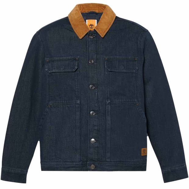 Trucker Insulated Denim Jacket L