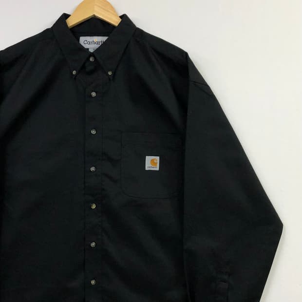 Xxl 칼하트 블랙 워크 셔츠