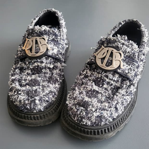 디올 까나쥬 트위드 로퍼 [40]