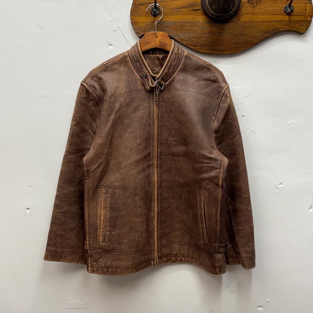 Skinfactory Sheepskin Café Racer Jacket 