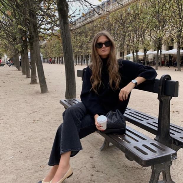 chanel ballerina flat shoes